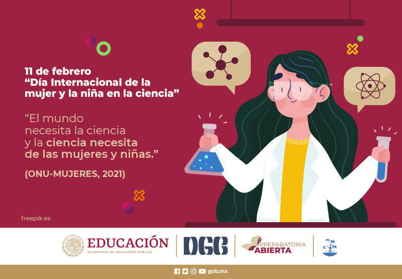 Postal 1_Día internacional de la mujer y la niña en la ciencia